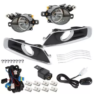 For 2013-2015 Chevy Malibu Fog Lights Driving Bumper Lamps Wiring Switch Kit - Picture 1 of 8