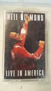 NEW! Live in America by Neil Diamond (Cassette, 1994) - Picture 1 of 2