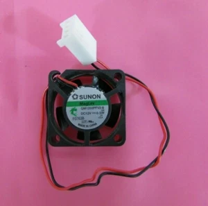 2x SUNON Hard Disk Box Fan/Mini Fan GM1202PFV2-8 12V 0.6W 25*25*10mm 2Wire 4Pin - Photo 1/5