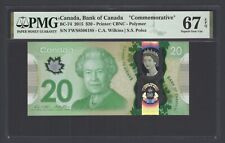 Canada 20 Dollars 2015 BC-74 "Commemorative" Uncirculated Grade 67