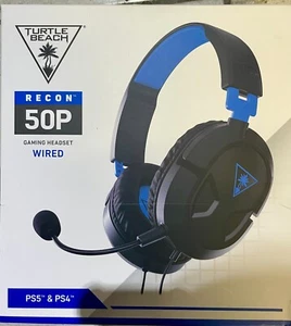 Turtle Beach Ear Force Recon 50P Headset - Blue - Preowned - Tested & Working - Picture 1 of 1
