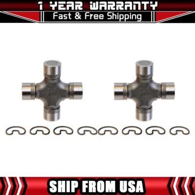 Front Rear Universal Joint Fits Dodge Ram 1500 RWD 5.2L 2005 2004 2003 2002 01 - Image 1 of 3