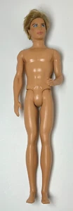 Fashionistas Ken Doll Straight Arms Blonde Rooted Hair Blue Eyes Nude Head 2009 - Picture 1 of 16