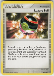 Pokemon TCG Luxury Ball 86/100 Stormfront Uncommon card Normal - Picture 1 of 2