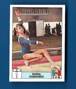 1976 Panini Montreal 76 Nadia Comaneci RC, Romania Girls Gymnastics Exc-Mt #214 - Picture 1 of 3