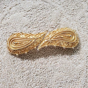 1984 Mimi Di N Princess Mimi di Niscemi Rich Golden Textured Yellow Goldtone... - Bild 1 von 7