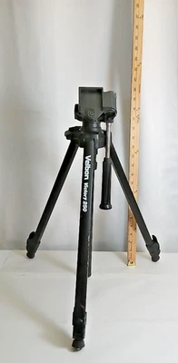 Trípode de cámara vintage Velbon Victory 250 patas ajustables negro Foto 1 de 4