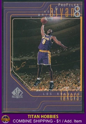1997-98 Upper Deck SP Authentic Profiles INSERT #32 Kobe Bryant Profiles INSERT - Image 1 of 2