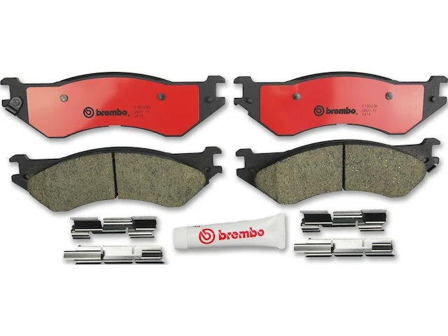 Juego de pastillas de freno trasero Brembo 71TP85Q para Dodge Ram 3500 PRIME 2003-2008 cerámica Foto 1 de 1