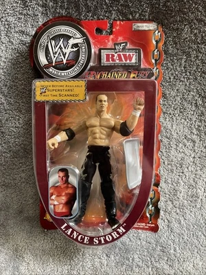 Figura de acción de lucha libre WWF RAW Unchained Fury Lance Storm Jakks 2002 NUEVO Foto 1 de 4