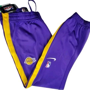 Nike NBA Los Angeles Lakers Men XL Tear Away Team Issued Practice Shooting Pants - Picture 1 of 16