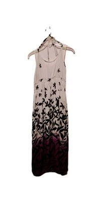 Vestido para mujer Energie Maxi multicolor sin espalda con halter XL Foto 1 de 4