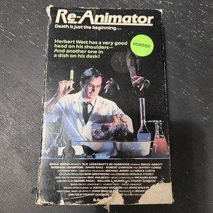 Re-Animator Beta Tape NOT VHS Horror Movie Vestron Video 1986 - Picture 1 of 3