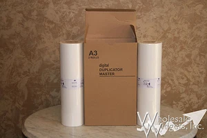 2 Master Rolls Compatible With Riso S-3549 For Risograph FR3910 RP3100 RP3105 - Afbeelding 1 van 3
