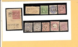 Pr Vor / PR. EYLAU 10 feinst-Kabinett-Stücke, dabei Ra2 auf Blankobriefstück - Bild 1 von 1