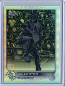 2022 Topps Chrom negative Refraktoren #187 Jon Lester - Bild 1 von 1