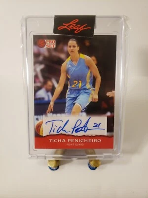 2022 Leaf Pro Set Sports WNBA Ticha Penicheiro Auto Autograph - Chicago Sky - Image 1 of 2