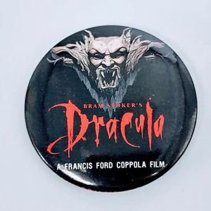 1992 BRAM STOKERS DRACULA FILM PROMO PINBACK BUTTON. COPOLA FILM. PO - Bild 1 von 4