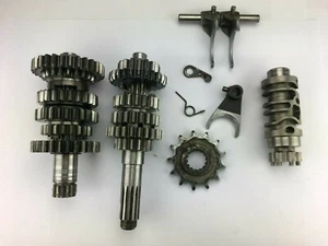GAS GAS WILD HP 450 2008 GEAR BOX TRANSMISSION SHAFTS GEARS FORKS DRUM SET - Picture 1 of 12
