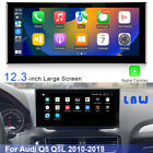 12.3" Android 12 Auto Carplay Stereo Car GPS Radio Fit For Audi Q5 Q5L 2010-2018