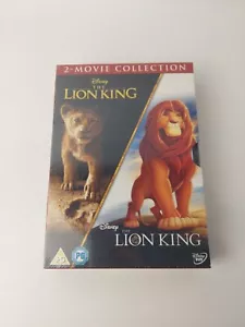 THE LION KING 2 MOVIE COLLECTION 2019 DISNEY REMAKE + ORIGINAL DVD New - Picture 1 of 4