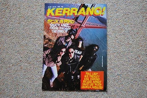 Kerrang Revue #192 1988 Death Angel Nuclear Assault FREHLEY'S' Comet' DLR - Imagen 1 de 1