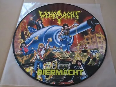 WEHRMACHT ~BIERMACHT~ AWESOME REISSUES LP VINYL PICTURE DISC EXODUS SLAYER - Image 1 of 4