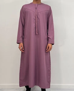 Boys Emirati/Omani Thobe - Dusty Pink - Picture 1 of 2