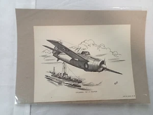 Impresión Grumman F4F-3 Fighter 12x9 pulgadas - Imagen 1 de 6