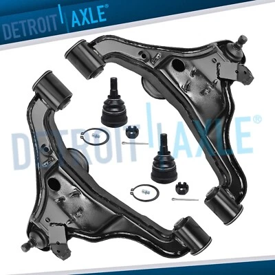 Kit de brazos de control inferiores delanteros y rótulas para Nissan Frontier Pathfinder Xterra Foto 1 de 4