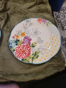 NEW Pioneer Woman Blooming Bouquet Dinner Plate - Picture 1 of 9