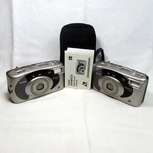 Lot of (2) Kodak Advantix F600 Zoom APS 35MM Point Shoot Film Cameras Tested - Picture 1 of 10