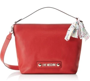 MOSCHINO RED HANDBAG SHOULDER TOTE MULTIWAY CROSS BODY BAG RRP £189!!! NEW!!! - Picture 1 of 4