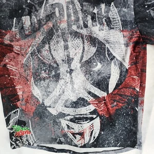 LA Park Maglia Manica Lunga All-Over Grafica Lucha Maschere Collo Ghetta, Lg senza etichette - Foto 1 di 17
