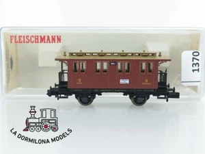 MG1370 Escala N - FLEISCHMANN 8821K Personenwagen 3. Kl WN - Württembergischen N - Imagen 1 de 11