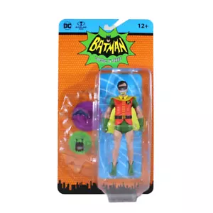 McFarlane Toys DC Batman 66 Classic TV Series Robin Oxygen Mask Action Figure - Picture 1 of 4