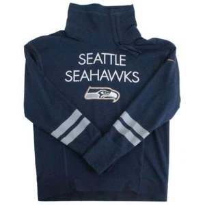 Nike Seattle Seahawks Damen Wasserfallausschnitt Oberteil - Bild 1 von 1