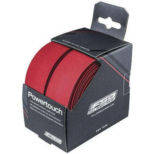 FSA Powertouch Handlebar Tape Synthetic Cork Hybrid Red - Image 1 of 1
