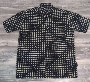 Vintage Chaps Ralph Lauren Mens Medium Cotton Short-Sleeved Button Down Shirt - Picture 1 of 11