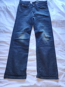 VOLCOM STONE BOARDWEAR MEN'S DENIM DARK GRAY JEANS SIZE 33W 32IN IS USED - Picture 1 of 10