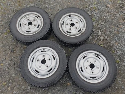 4 Räder Bus FORD TRANSIT 195 70 R15 C Winterreifen ET60 5x160 5,5Jx15 ET60 15 - Bild 1 von 4