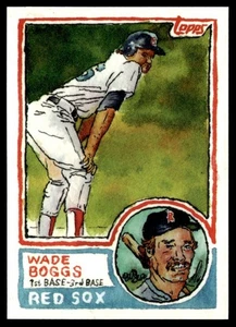 2025 Topps Shoebox Treasures Wade Boggs Boston Red Sox #9 - Foto 1 di 2