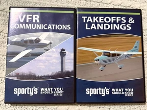 Sporty’s Pilot DVDs VFR Communications, Takeoffs & Landings What You Should Know - Picture 1 of 3