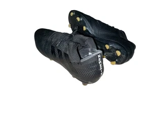Adidas Mens 11 Nemeziz 18.3 FG Soccer Cleats Black Mid Top Shoes DB2108 - Picture 1 of 8