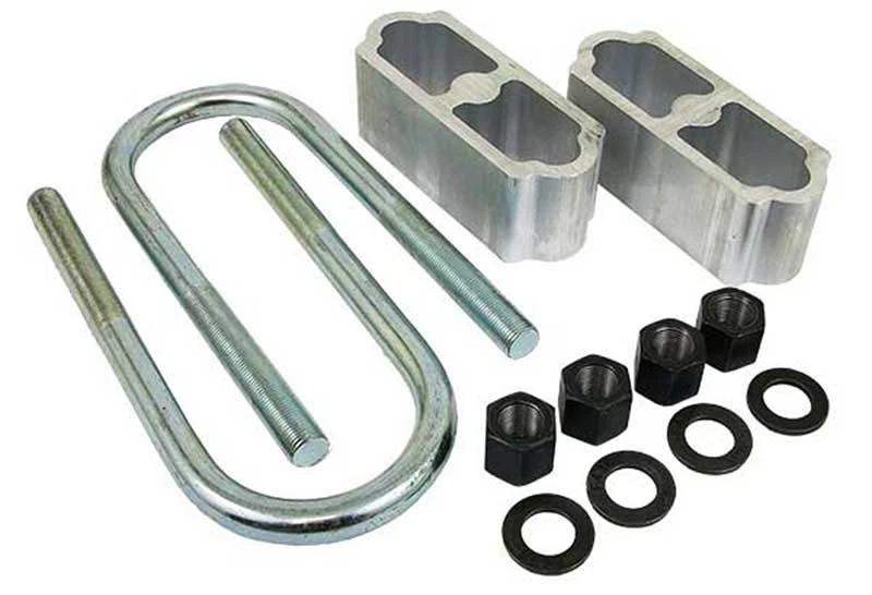 1960-72 Chevy C-10 Truck Aluminum Rear Lowering Block Kit - 2" Drop - Image 1 of 1