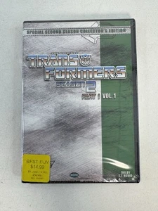 Transformers - Season 2: Part 1 Vol. 1 DVD Brand New Sealed - Imagen 1 de 2