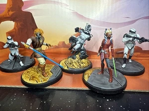 Star Wars Shatterpoint Lead By Example Squad Pack Pro Painted - Picture 1 of 7