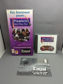 * Plumbers Don't Wear Ties (Panasonic 3DO) Complete CIB W/ Reg Card Longbox