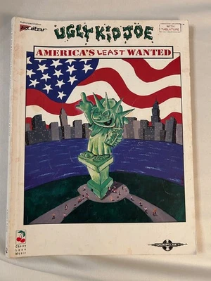 Ugly Kid Joe - America's Least Wanted Guitar Tablature Book 1993 - Image 1 of 2
