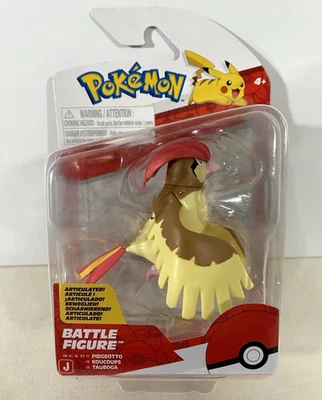 Figura de acción Pidgeotto JAZWARES Pokemon lista para la batalla - NUEVA Foto 1 de 2